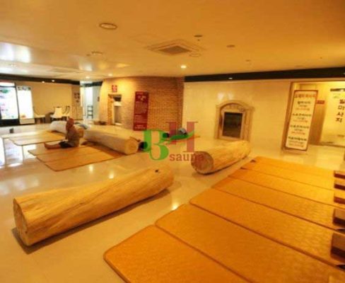 THIẾT KẾ PHÒNG XÔNG HƠI CHO SPA jimjibang han quoc