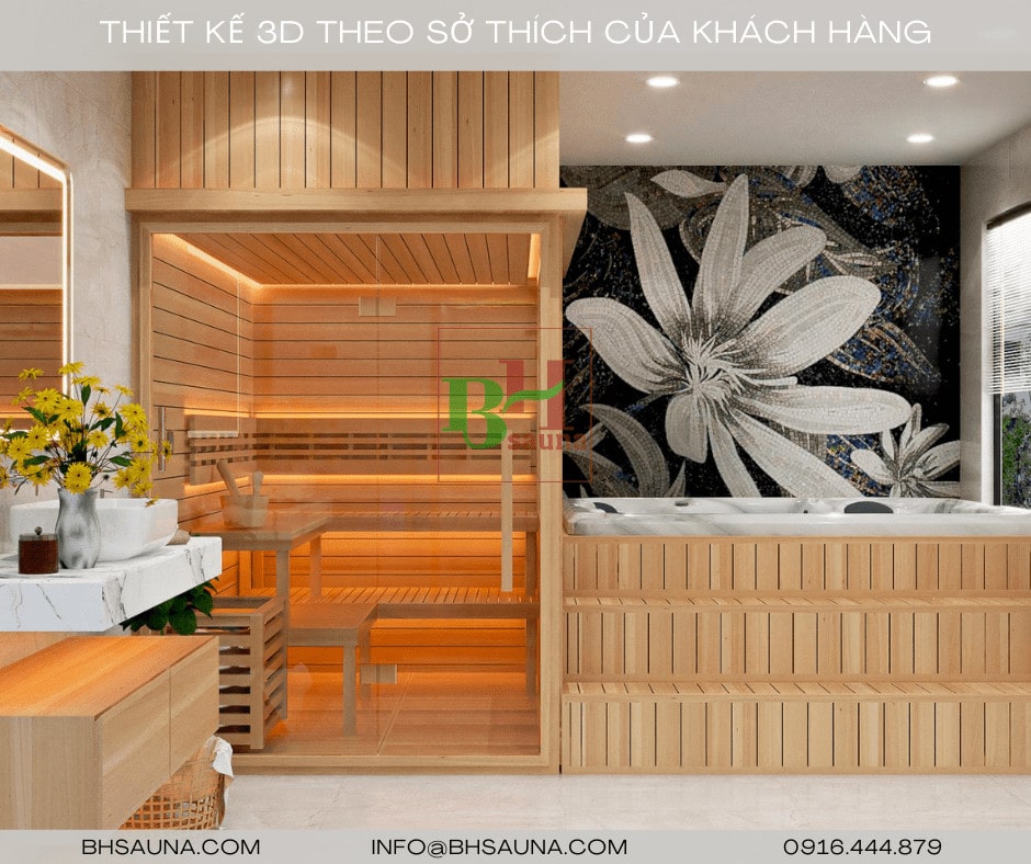 Quy trình làm phòng xông hơi gia đình chi tiết nhất 2025 Thiết kế phòng xông hơi gia đình