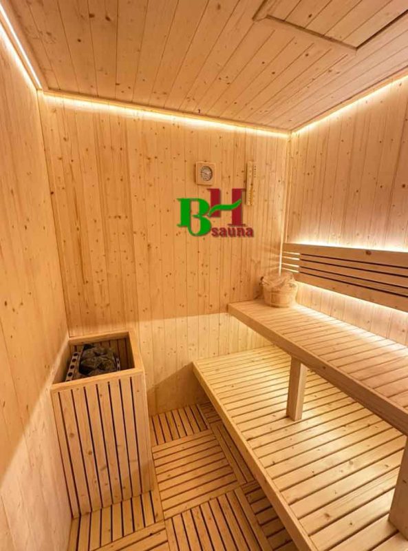 Công trình phòng xông hơi anh Chuyên Hải Phòng - BHSAUNA