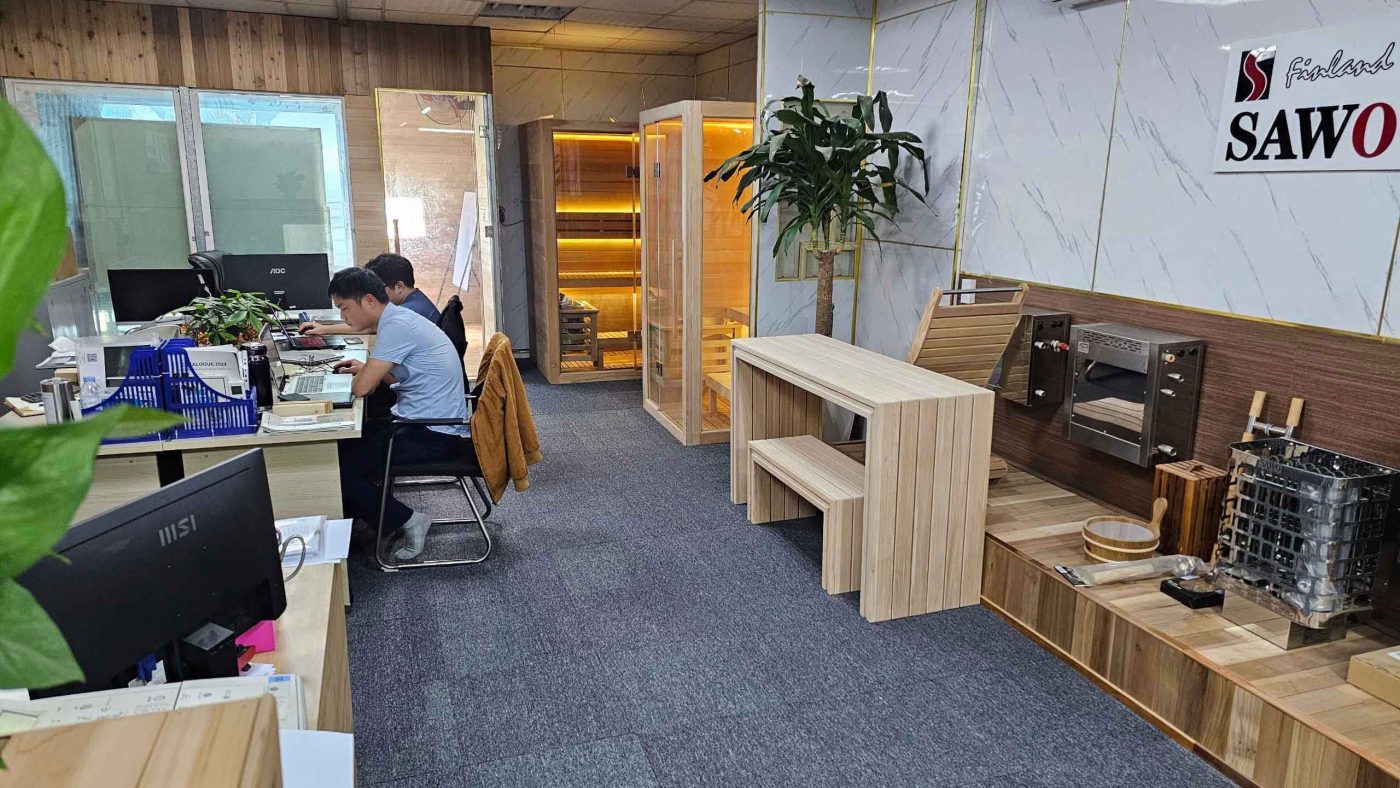 LẮP ĐẶT PHÒNG XÔNG HƠI TẠI NHÀ Văn phòng bhsauna