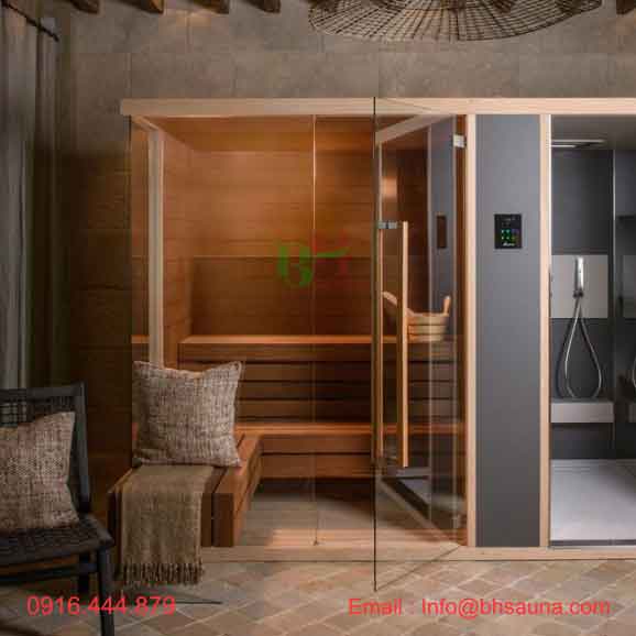 LẮP ĐẶT PHÒNG XÔNG HƠI TẠI NHÀ Lắp đặt phòng xông hơi tại nhà