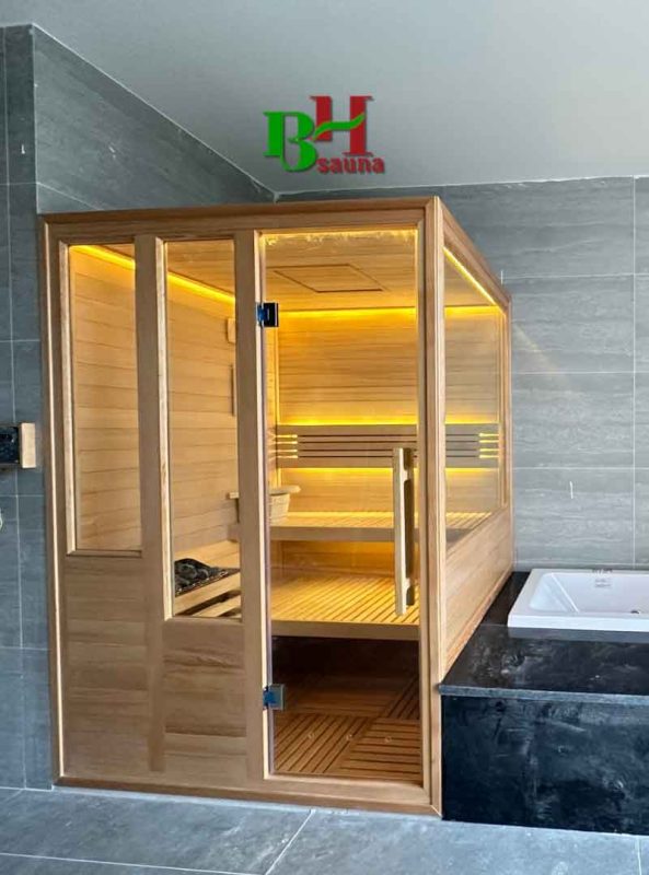 Phòng xông hơi Thanh Hóa anh Quý -BHSAUNA