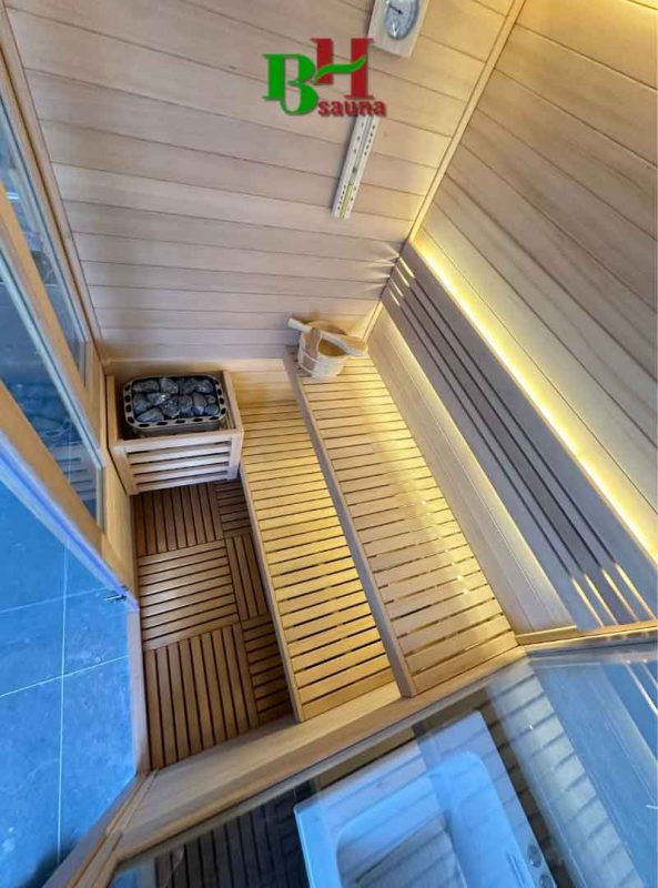 Phòng xông hơi Thanh Hóa anh Quý -BHSAUNA