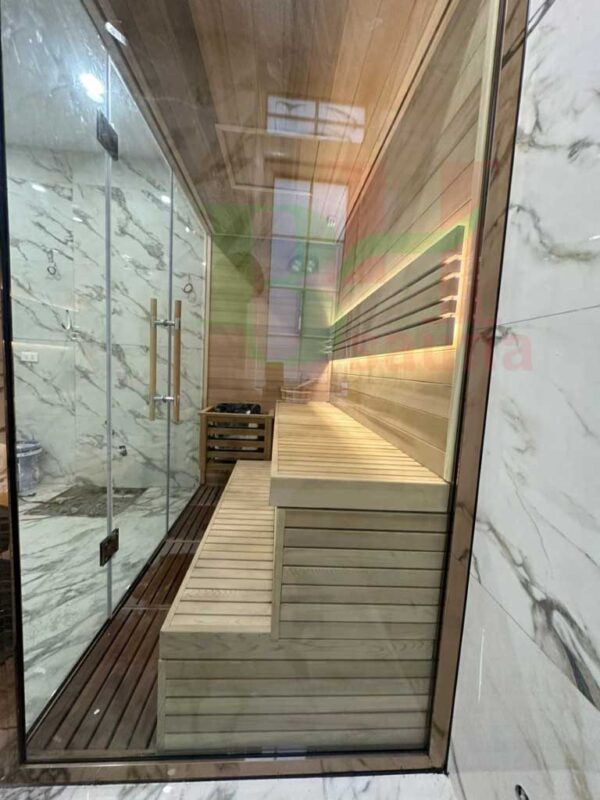 KHÁM PHÁ TOP 10+ PHÒNG XÔNG HƠI CAO CẤP TẠI HÀ NỘI Phòng-xông-hơi-anh-Hà-Hà-Nội_bhsauna3
