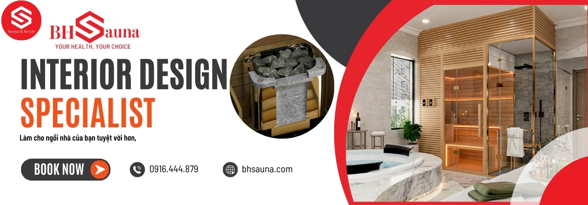 BHSAUNA - Đơn vị sản xuất phòng xông hơi cao cấp phong xong hoi bhsana banner