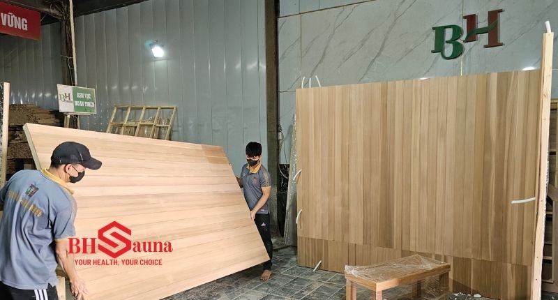 Thiết kế phòng xông hơi phong cách Nhật Bản sang trọng nhất Công ty Bắc Hưng - chuyên gia trong thiết kế phòng xông hơi phong cách Nhật Bản