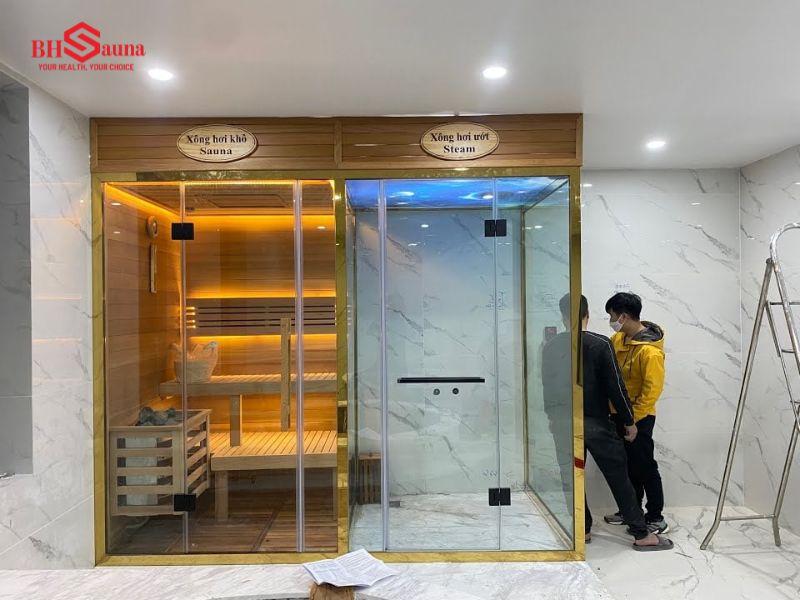 Top 5 mẫu phòng xông hơi hỗ trợ giảm đau xương khớp tốt nhất Yên tâm mua sắm phòng xông hơi hỗ trợ giảm đau xương khớp tại BHSauna