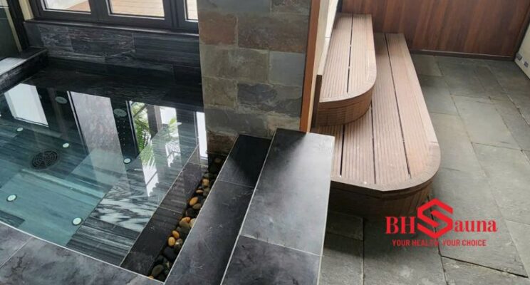 Phòng xông hơi ngoài trời giúp nâng tầm không gian sống