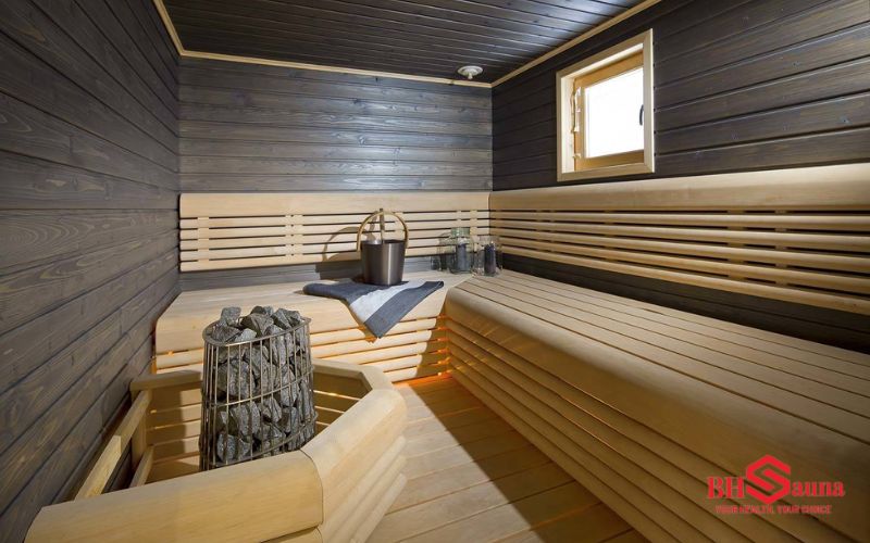 Phòng xông hơi phong cách Scandinavian - Bắc Âu sang trọng Phong cách Scandinavian cho phòng xông hơi đơn giản, gần gũi