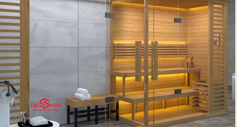 Top 5+ loại phòng xông hơi gỗ thông tự nhiên cao cấp Tại sao nhiều người thích sử dụng gỗ để làm phòng xông hơi?