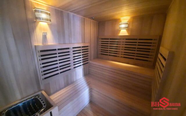 Phòng xông hơi khô phong cách Scandinavian