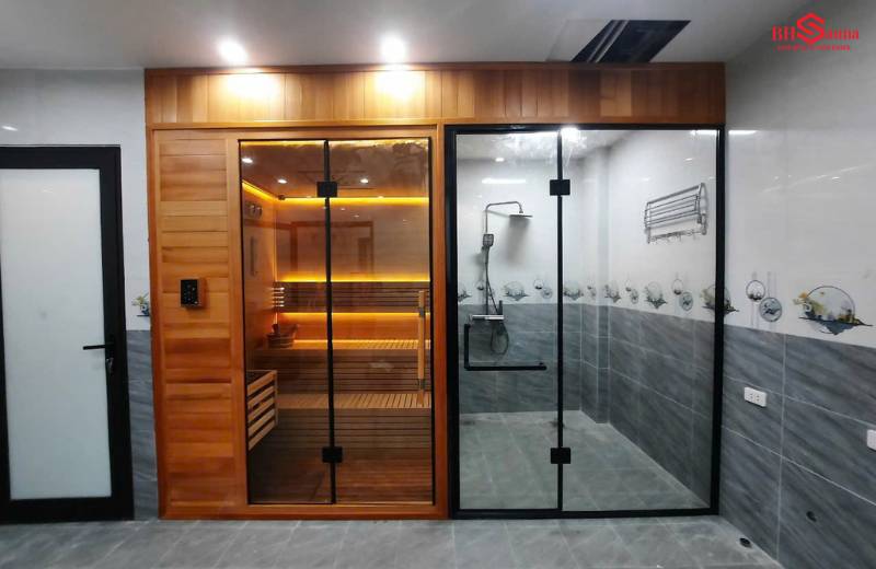 Top 5+ mẫu phòng xông hơi kính cường lực cao cấp chất lượng Phòng xông hơi kính cường lực cao cấp tại BHSauna