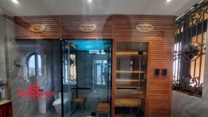 Phòng xông ướt và khô khác nhau như thế nào? Thi công phòng nào tốt hơn?