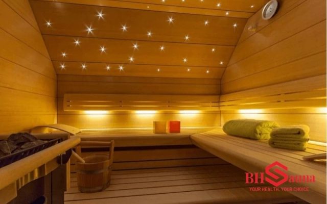 Ánh sáng giúp cân bằng và điều hòa năng lượng trong phòng xông hơi