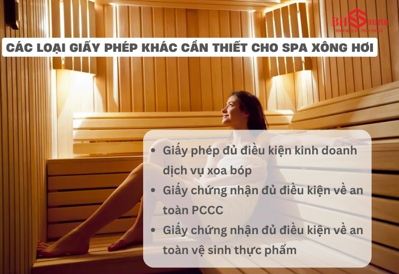 Chuẩn bị đầy đủ các loại giấy tờ, giấy phép cần thiết cho spa xông hơi
