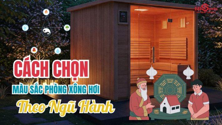 Cách chọn màu sắc phòng xông hơi theo Ngũ Hành