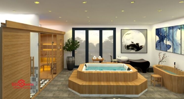 Trang trí phòng xông hơi “có gu” tạo nên bức ảnh đẹp để sống ảo 