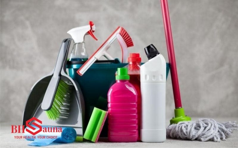 Hướng dẫn 5+ cách vệ sinh phòng xông hơi đơn giản Các dụng cụ vệ sinh phòng xông hơi đơn giản