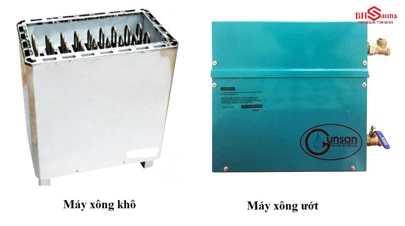 Gunsan - Dòng máy xông hơi linh kiện Hàn Quốc 