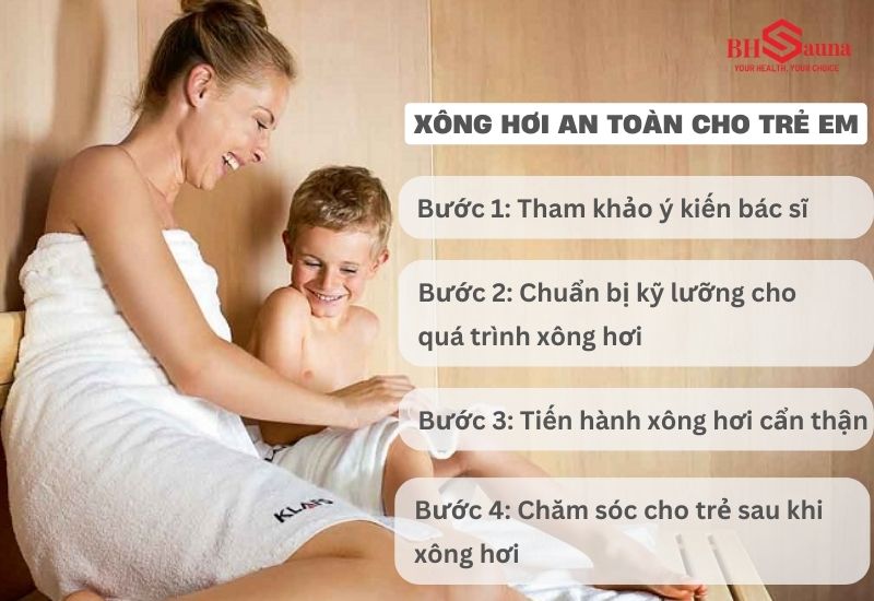 Trẻ em có xông hơi được không? Giải đáp từ chuyên gia Chia sẻ kinh nghiệm xông hơi an toàn cho trẻ nhỏ