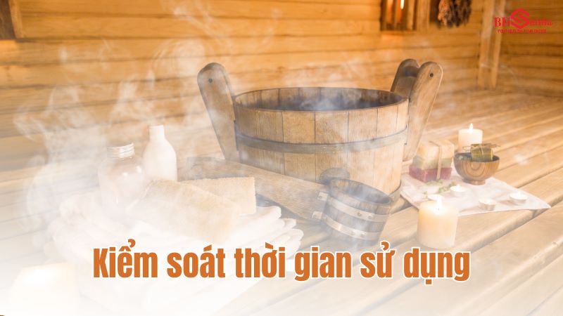 10+ cách kết hợp tinh dầu trong phòng xông hơi tốt nhất Kiểm soát thời gian sử dụng tinh dầu