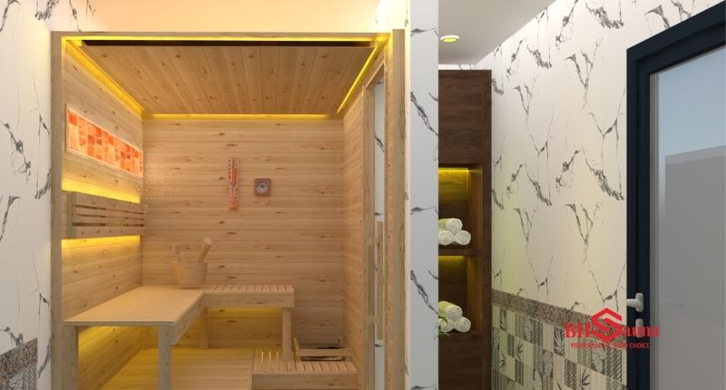 Hướng dẫn lắp đặt phòng xông hơi tại nhà đơn giản, an toàn Bạn sẽ tiết kiệm được khối tiền nếu lắp phòng xông hơi tại nhà