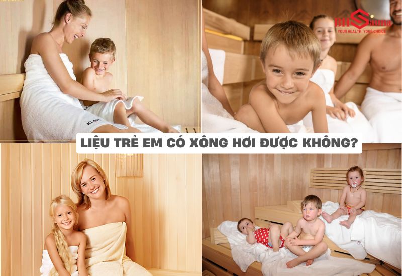 Trẻ em có xông hơi được không? Giải đáp từ chuyên gia Liệu trẻ em có xông hơi được không? Quyết định này phụ thuộc nhiều yếu tố