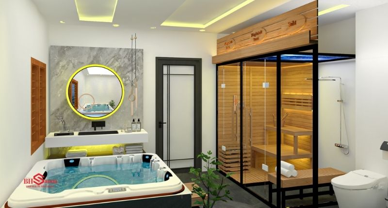 Xông hơi giảm mệt mỏi và đau đầu có đúng không? Nên xông hơi kết hợp với tinh dầu để giúp tinh thần thoải mái, thư giãn