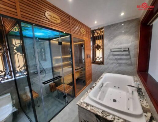 Nên lựa chọn thiết kế phòng xông hơi phong cách hoàng gia Châu Âu hợp nhu cầu