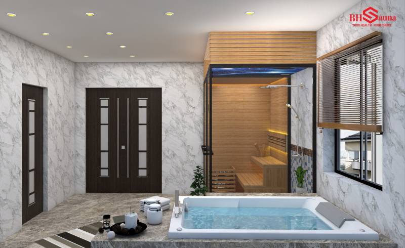 10+ Phòng xông hơi phong cách hoàng gia Châu Âu sang trọng Phòng xông hơi phong cách hoàng gia Châu Âu mang đến nhiều lợi ích