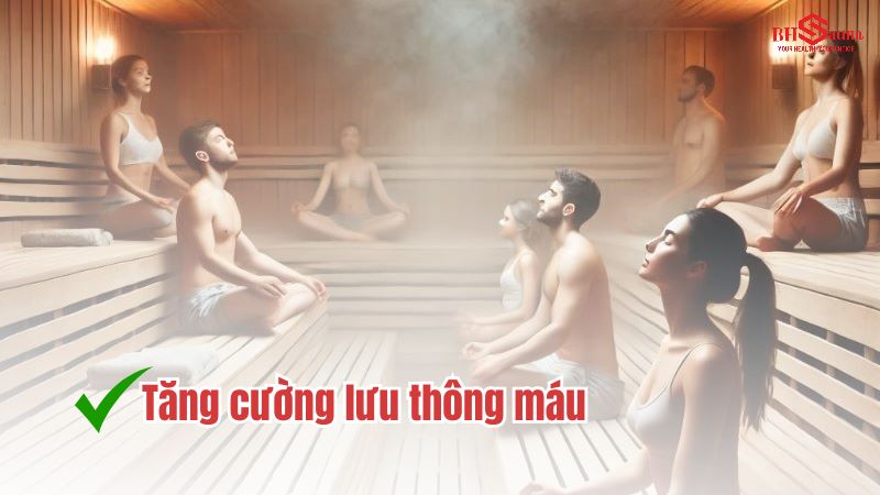 10+ Các bài tập thư giãn trong phòng xông hơi bạn cần biết Xông hơi giúp tăng cường lưu thông máu