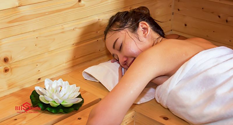 Xông hơi có tác dụng loại bỏ mệt mỏi, cân bằng cảm xúc