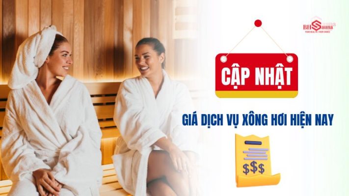 Bảng giá dịch vụ xông hơi mới nhất 2025