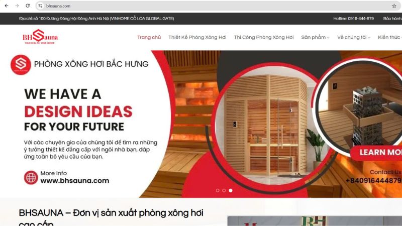 5 Đại lý bán phòng xông hơi hàn quốc TPHCM uy tín, giá tốt BH Sauna: Đại lý cung cấp phòng xông hơi hàn quốc TPHCM