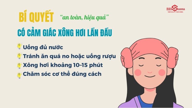 Cảm giác xông hơi lần đầu và 5+ Những điều bạn nên biết Bí quyết để có cảm giác xông hơi lần đầu an toàn, hiệu quả