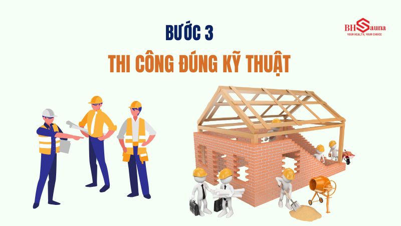 Cách xây phòng xông hơi không bị nứt gạch hiệu quả, đơn giản Cách xây phòng xông hơi không bị nứt gạch phải đúng kỹ thuật