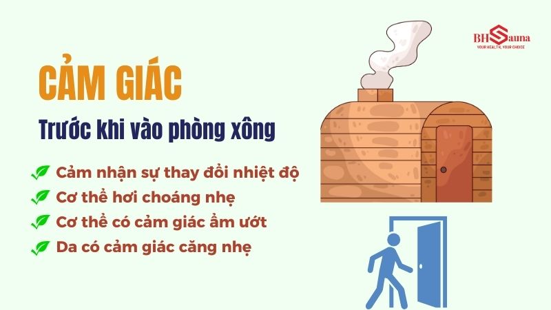 Cảm giác xông hơi lần đầu và 5+ Những điều bạn nên biết Cảm giác xông hơi lần đầu: Trước khi vào phòng xông