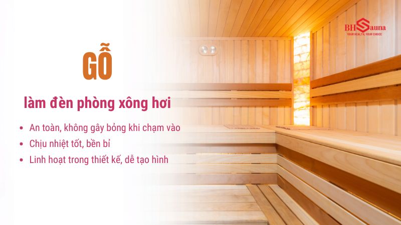 Top 10+ các loại đèn trong phòng xông hơi phổ biến nhất Chất liệu gỗ làm đèn trong phòng xông hơi