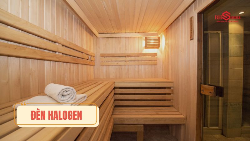 Top 10+ các loại đèn trong phòng xông hơi phổ biến nhất Đèn trong phòng xông hơi: Đèn Halogen