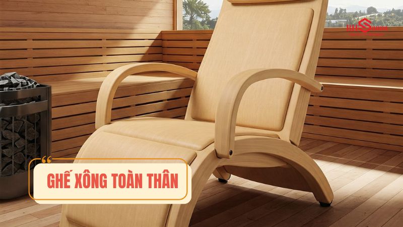 Báo giá các loại ghế xông hơi trên thị trường được ưa chuộng Ghế xông hơi toàn thân