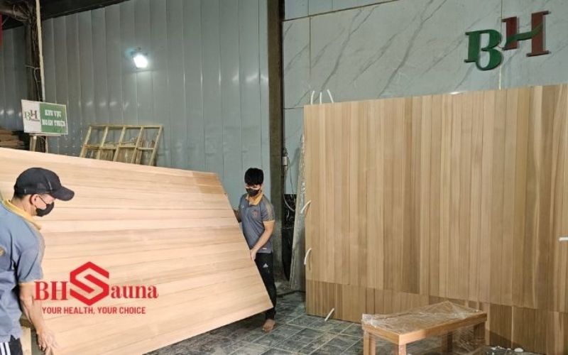 Giá gỗ thông làm phòng xông hơi tại nhà chất lượng tốt Miếng gỗ thông làm phòng xông hơi