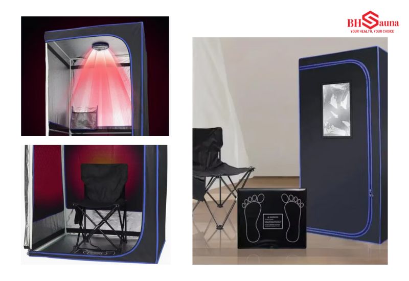 5+ Mẫu phòng xông hơi di động đẹp, tiện lợi và cách sử dụng Mẫu phòng xông hơi khô hồng ngoại di động tạo nhiệt