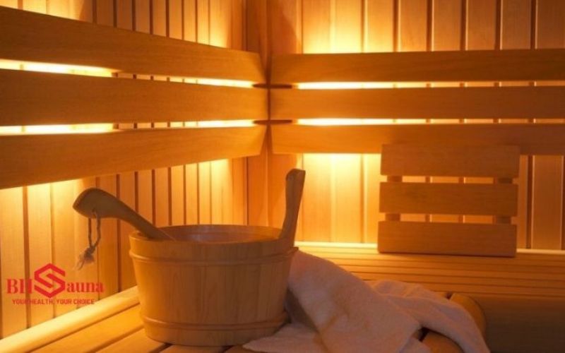 Giá gỗ thông làm phòng xông hơi tại nhà chất lượng tốt Phòng xông hơi thiết kế bằng gỗ thông