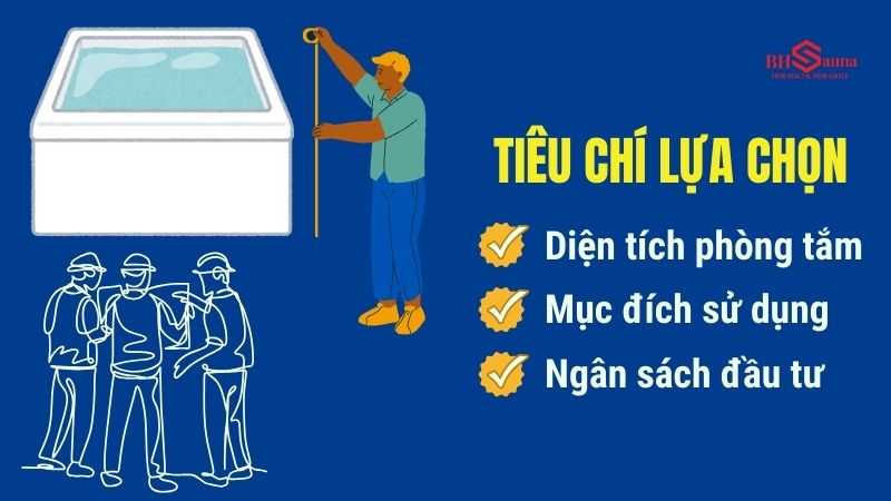 Kích thước bồn tắm nằm chuẩn cho mọi không gian phòng tắm Tiêu chí lựa chọn kích thước bồn tắm nằm