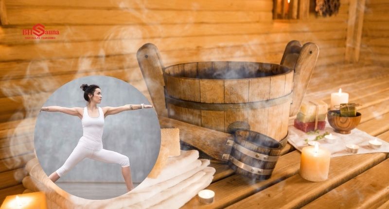 Có nên tập yoga khi xông hơi không? Ảnh hưởng đến sức khỏe? Tư thế chiến binh II trong yoga