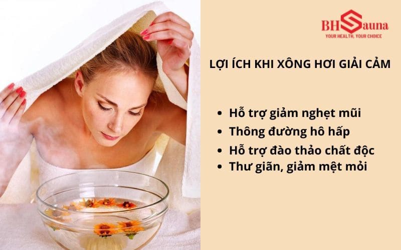 Lưu ngay 3 cách xông hơi giải cảm đúng cách tại nhà hiệu quả Các lợi ích khi xông hơi giải cảm