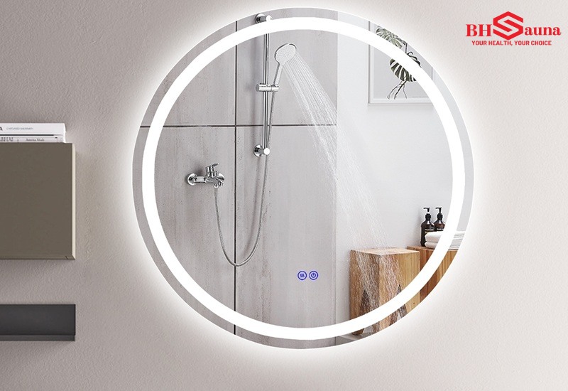 Gương chống mờ phòng tắm cao cấp, nhấn mạnh sự tiện nghi Gương chống mờ Sennam GK-07 chống mờ hiệu quả