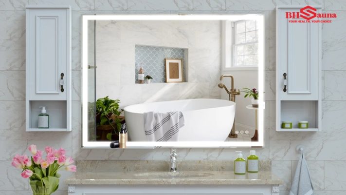 gương chống mờ phòng tắm