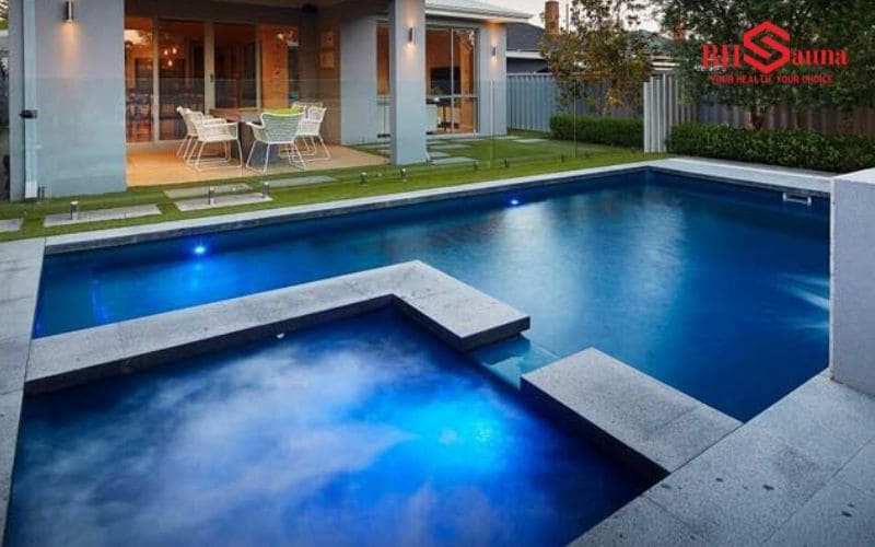 Top 7+ mẫu bể bơi gia đình hiện đại, đẳng cấp Mẫu bể bơi gia đình kết hợp jacuzzi